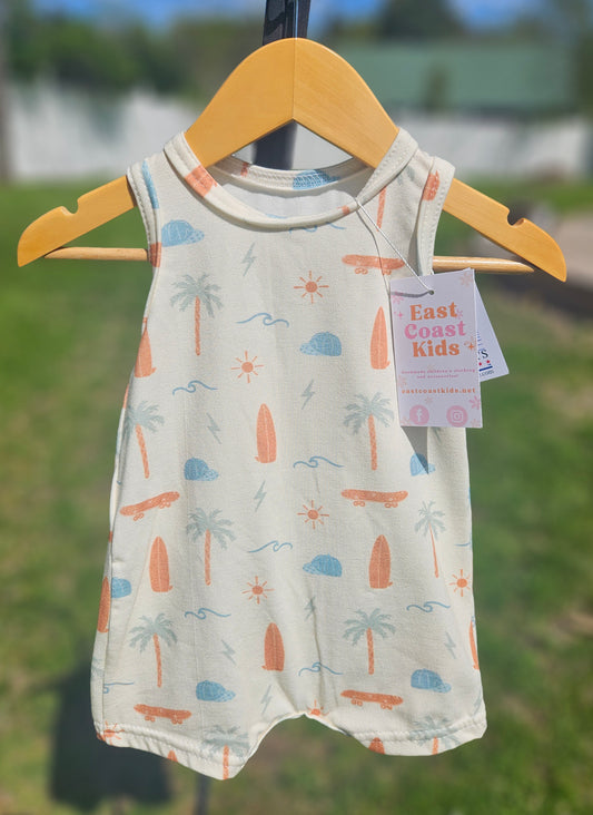 Surfs Up Summer Romper