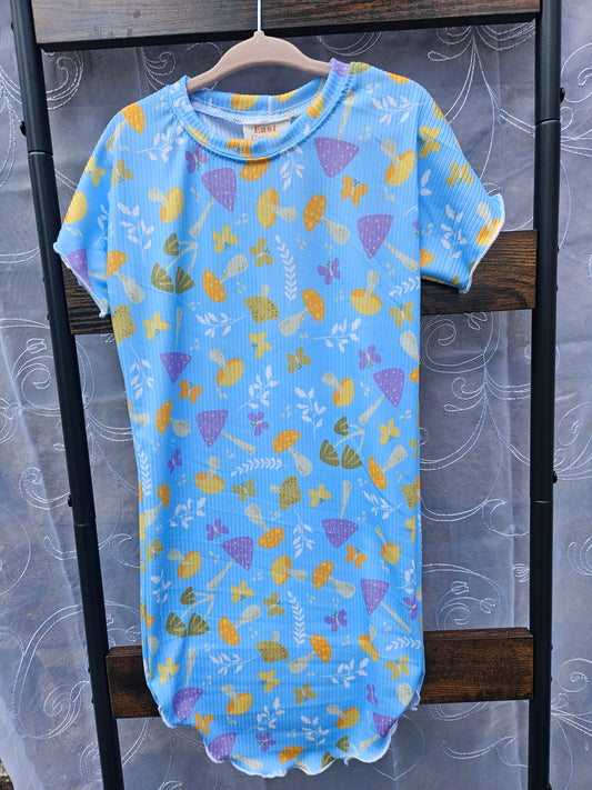 Shroomy Midi Tee Dress
