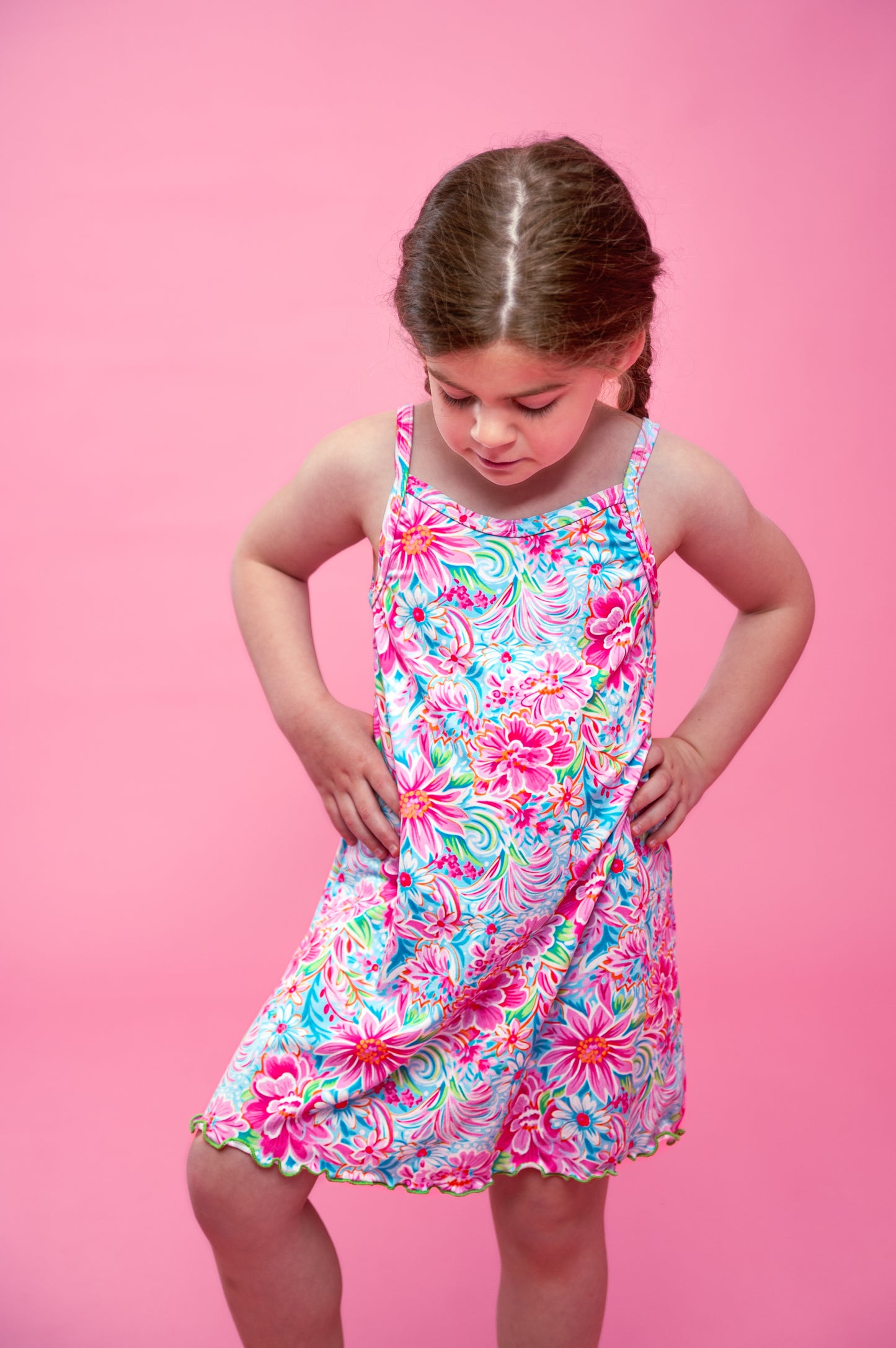 Bright and Preppy Breezy Dress