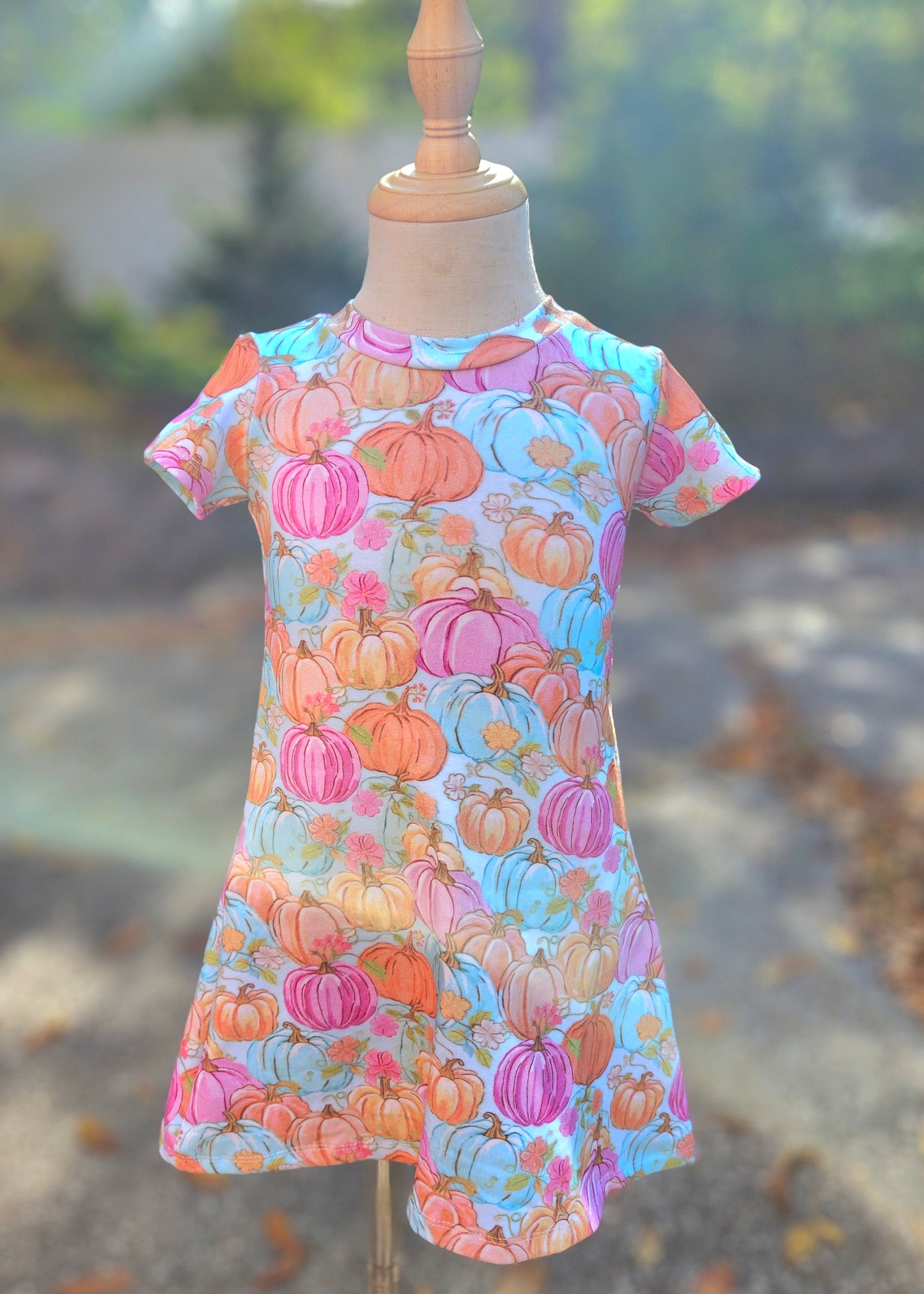 Preppy Pumpkins A-Line Dress