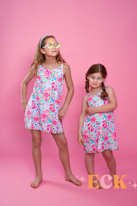 Bright and Preppy Breezy Dress