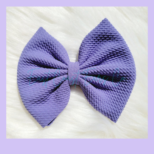 Periwinkle Bullet Bow